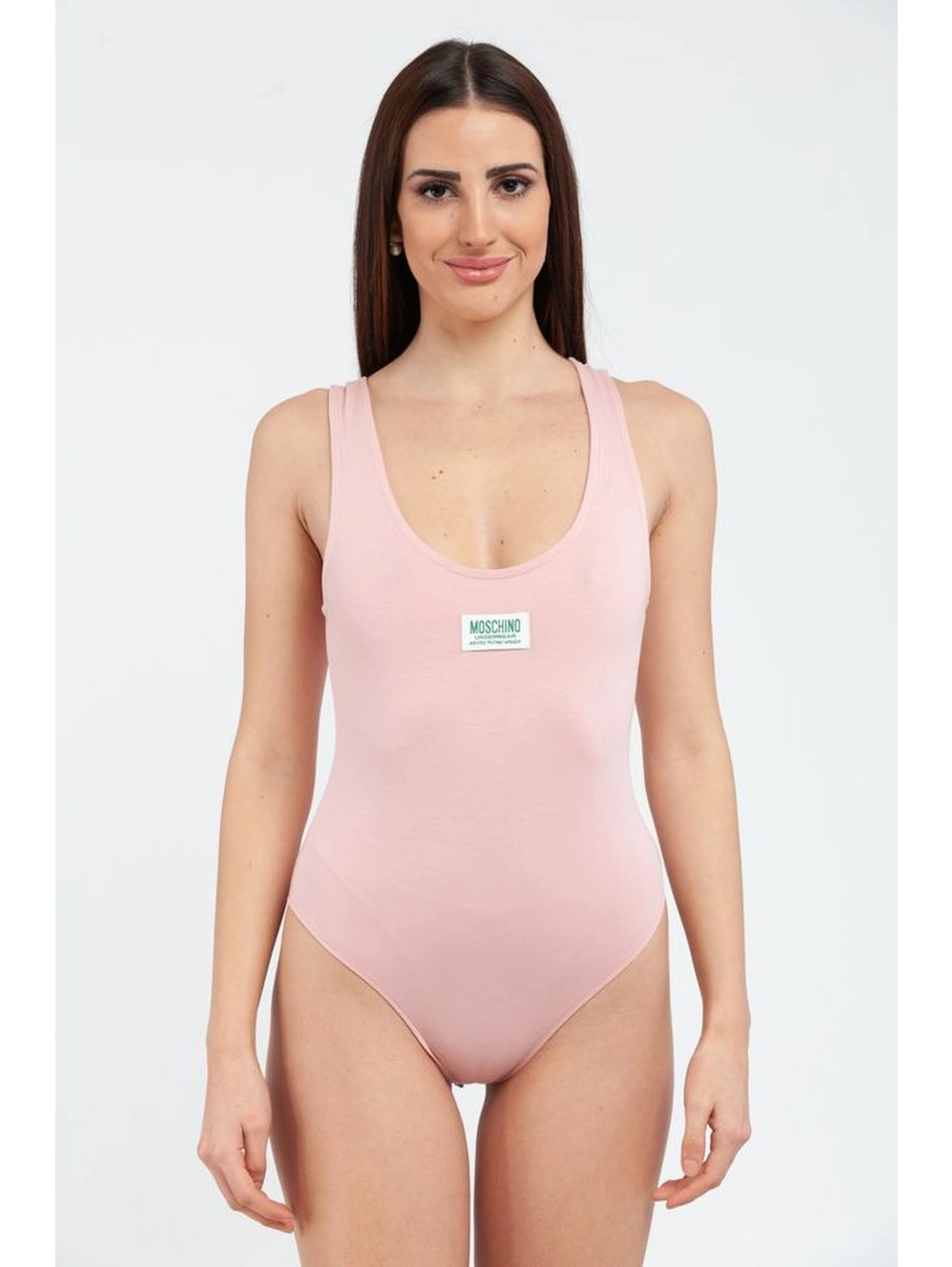 Multicolor Cotton One-Piece Swimsuit