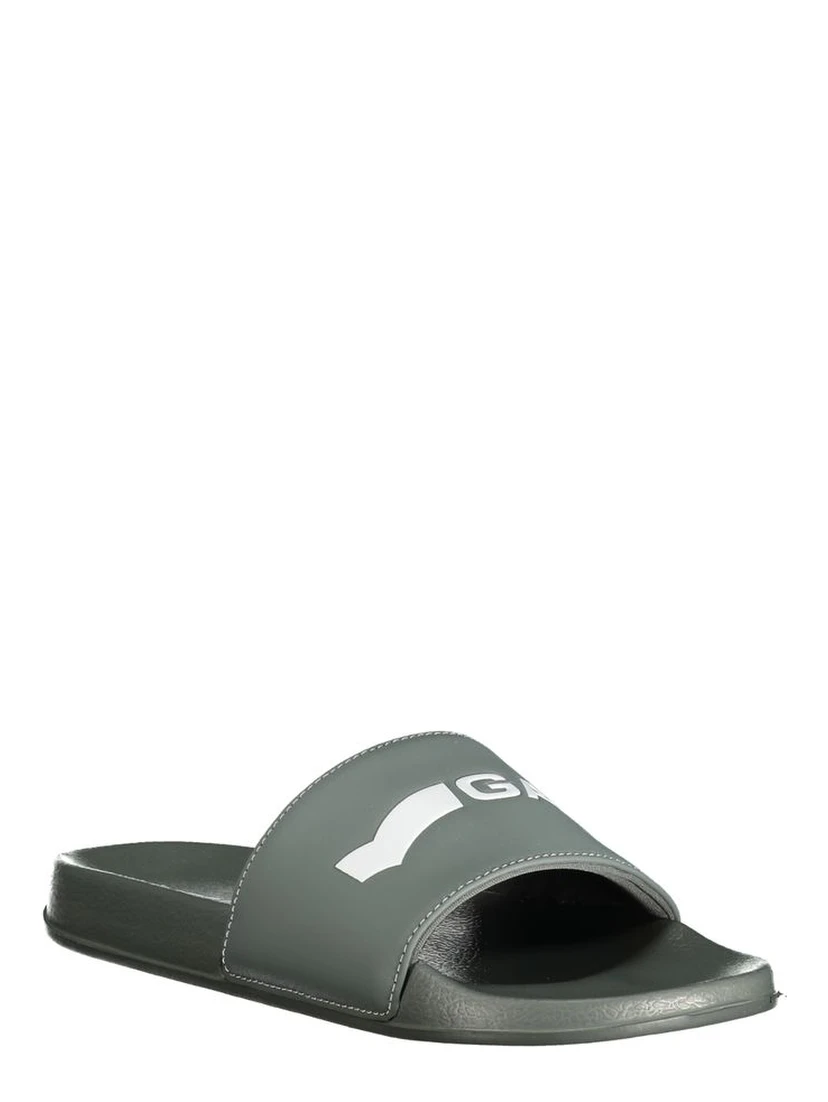 Gray Polyurethane Men's Sandal