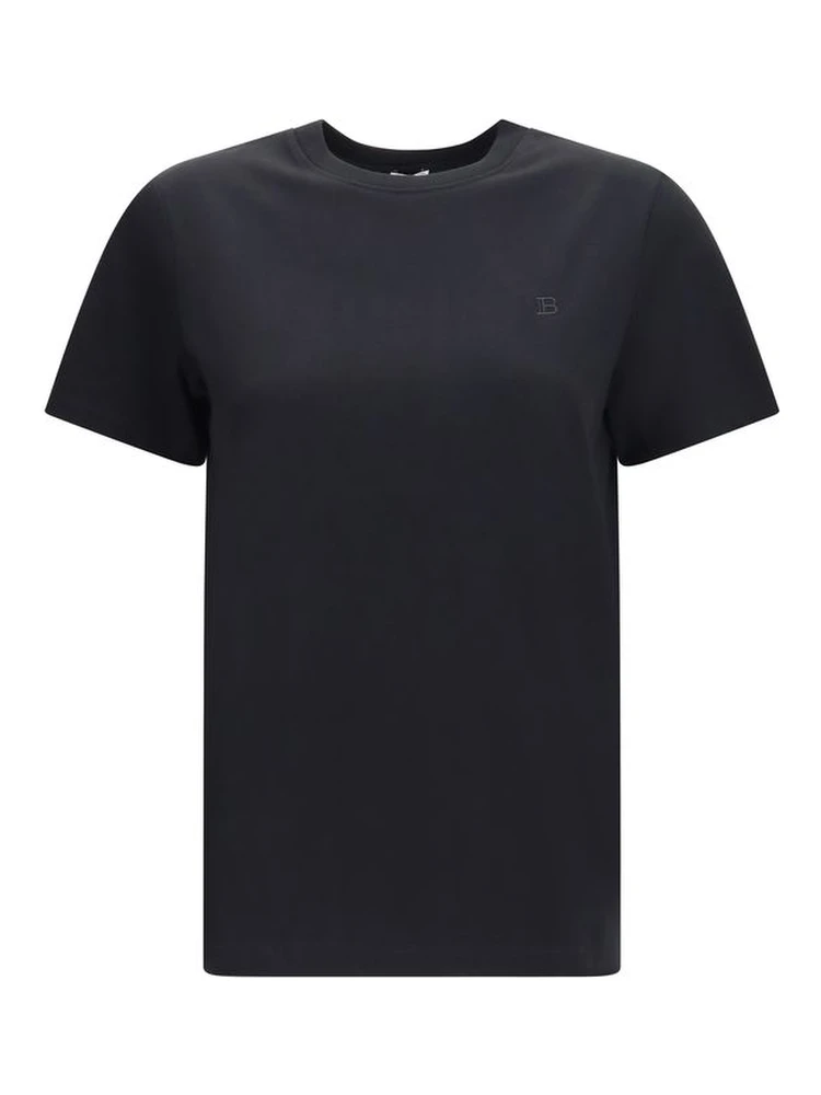 Black Cotton T-Shirt