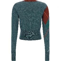 Multicolor Wool Cardigan