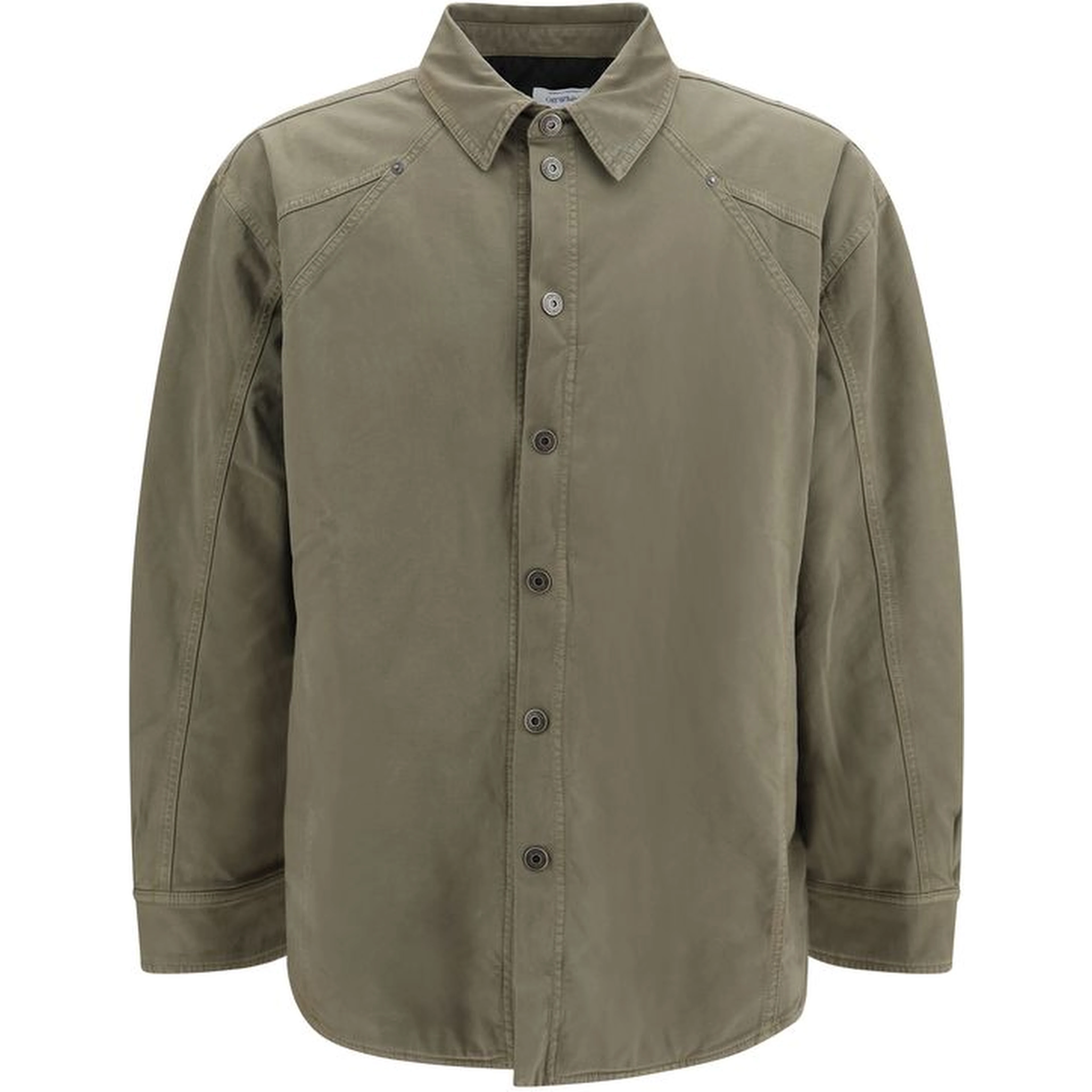 Bicolor Cotton Shell Jacket