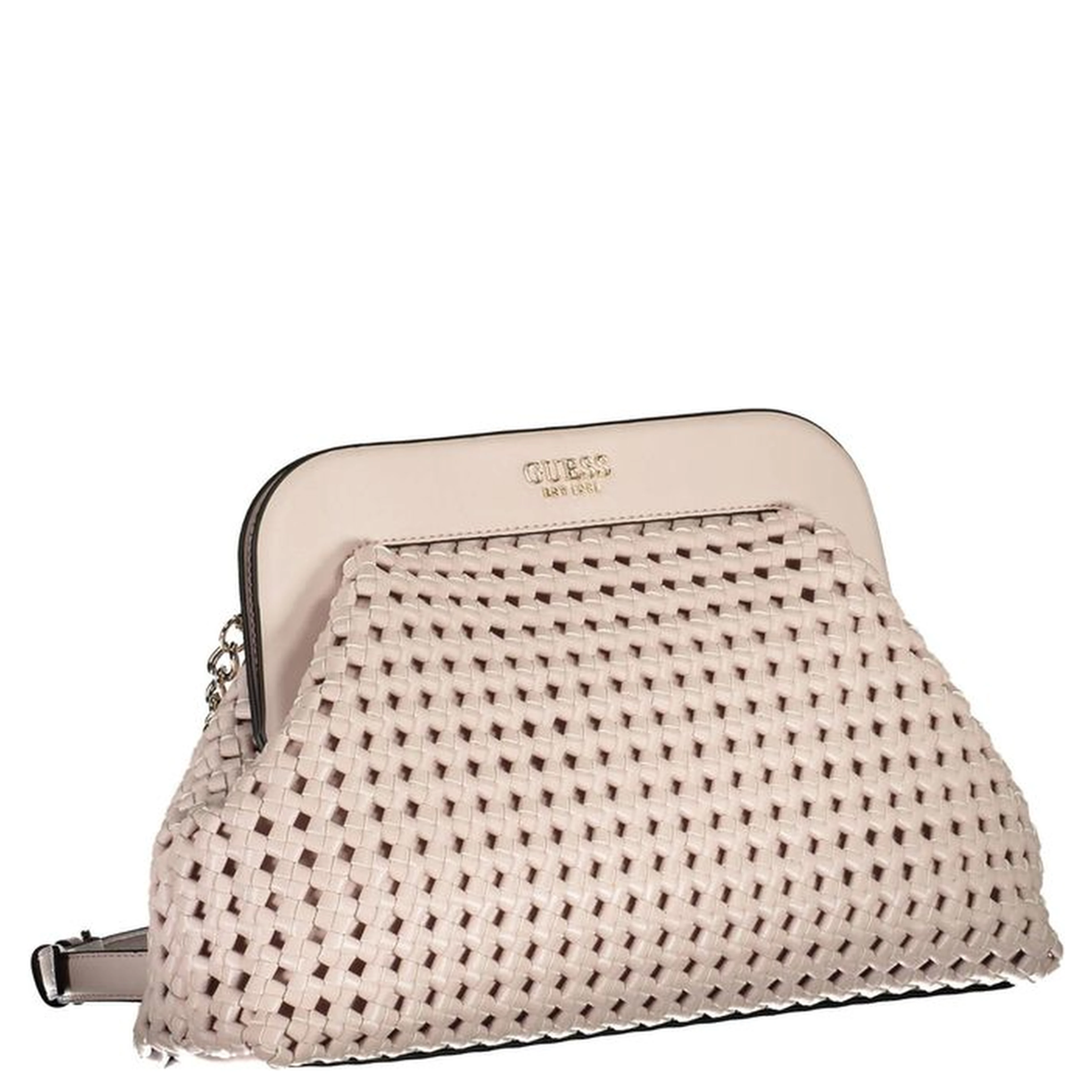 Pink Polyurethane Women's Handbag