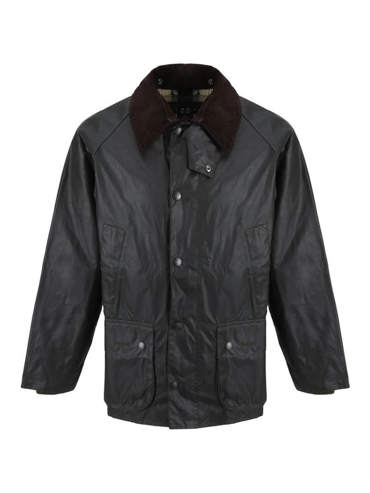 Black Cotton Full-Length Jacket alternative