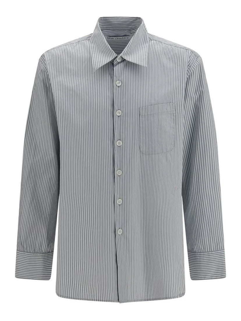 Gray Cotton Shirt
