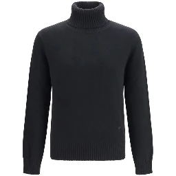 Black Wool Oves Aries Sweatshirt