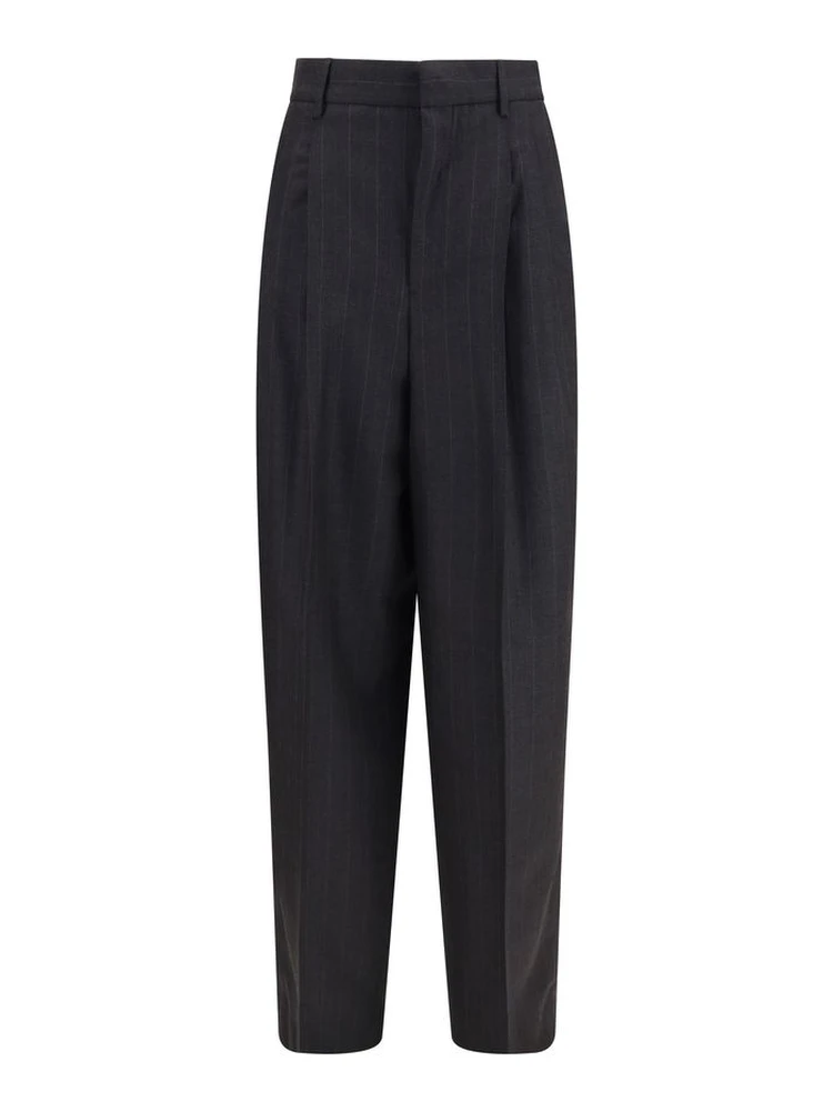 Black Wool Oves Aries Dress Pants