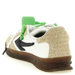 Multicolor Nylon Athletic Sneakers