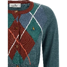 Multicolor Wool Cardigan