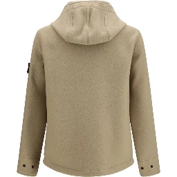 Beige Wool Oves Aries Full-Length Jacket