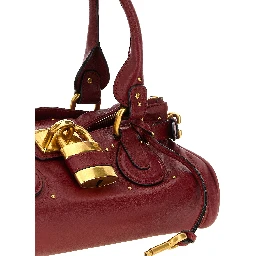 Bordeaux Buffalo Leather Shoulder Bag