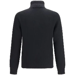 Black Wool Oves Aries Sweatshirt