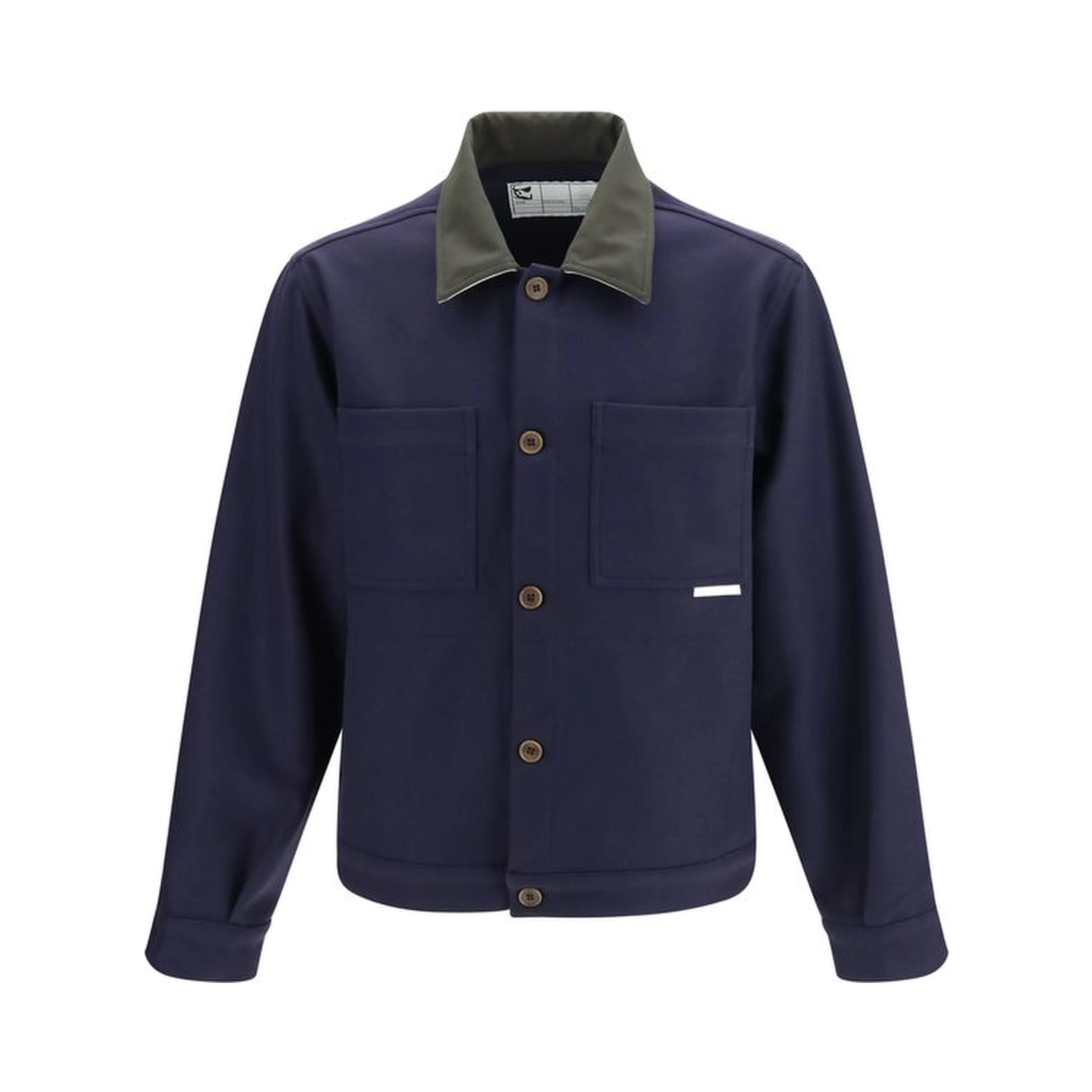 Blue Wool Oves Aries Jacket