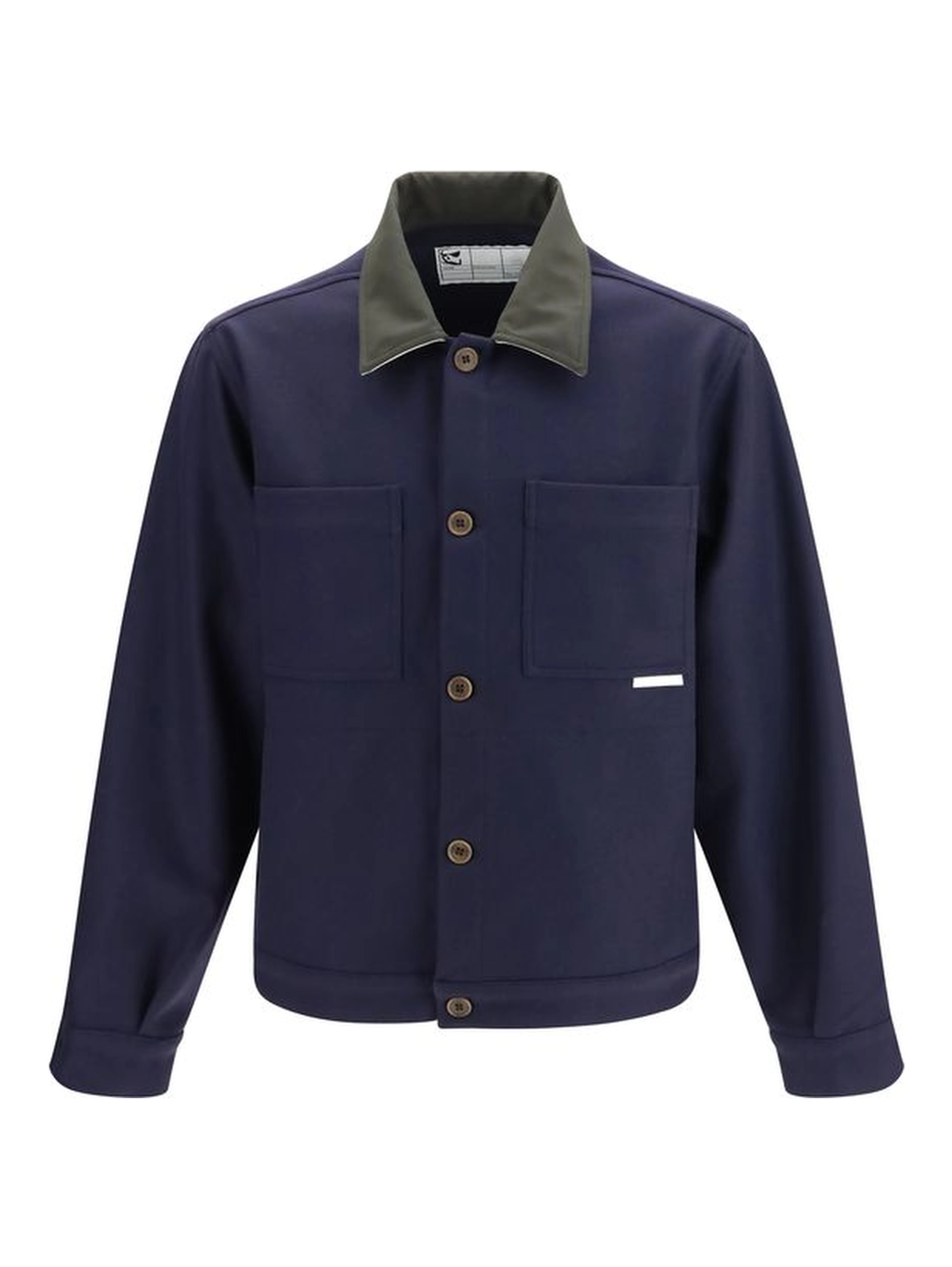 Blue Wool Oves Aries Jacket