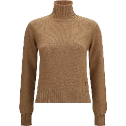 Brown Cashmere Turtleneck