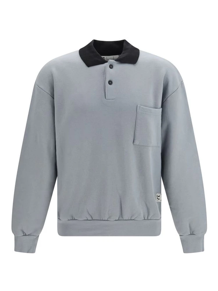 Gray Cotton Sweatshirt