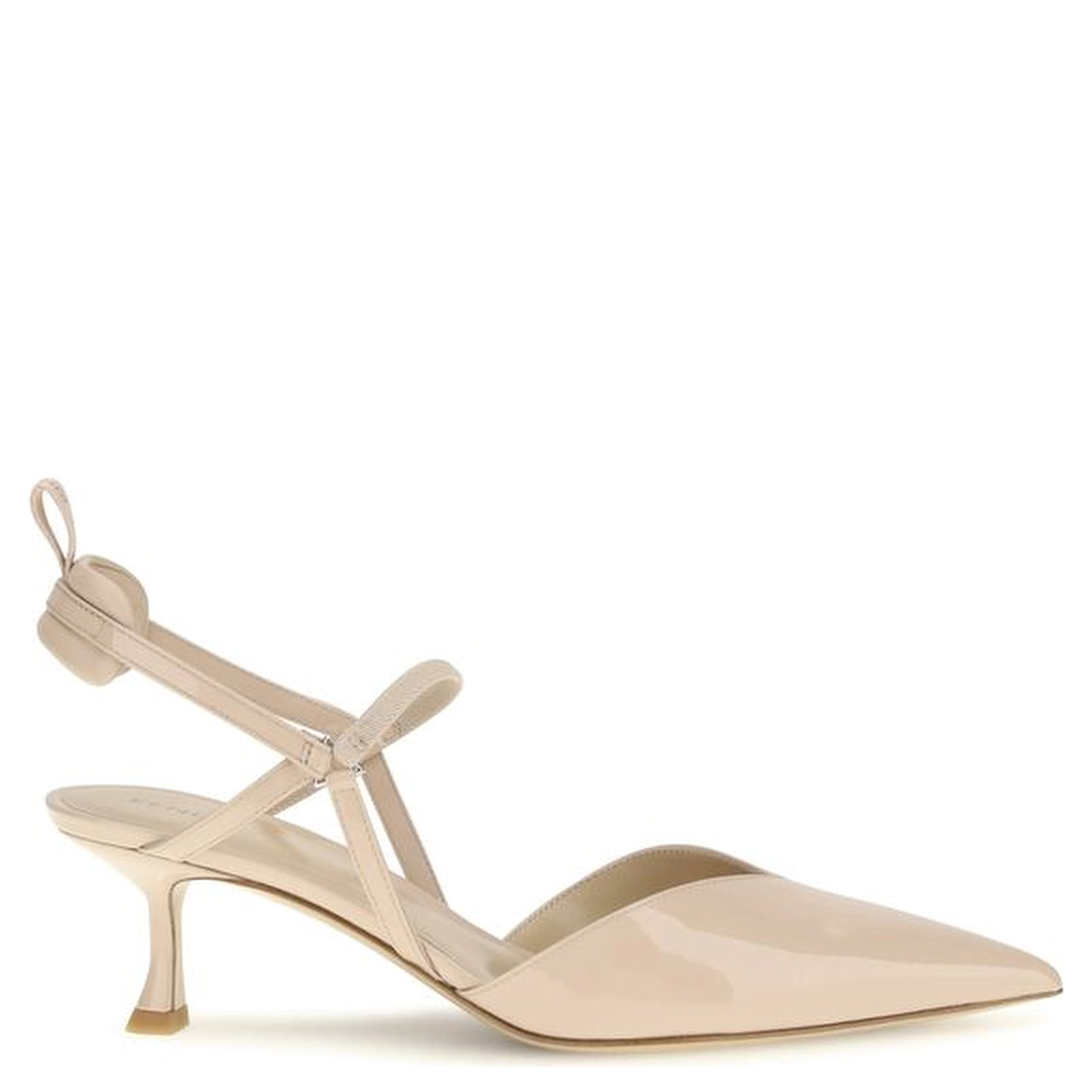 Beige Calf Leather Bos Taurus Pumps