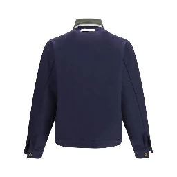 Blue Wool Oves Aries Jacket