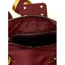Bordeaux Buffalo Leather Shoulder Bag