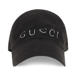 Black Cotton Cap (Baseball Hat)