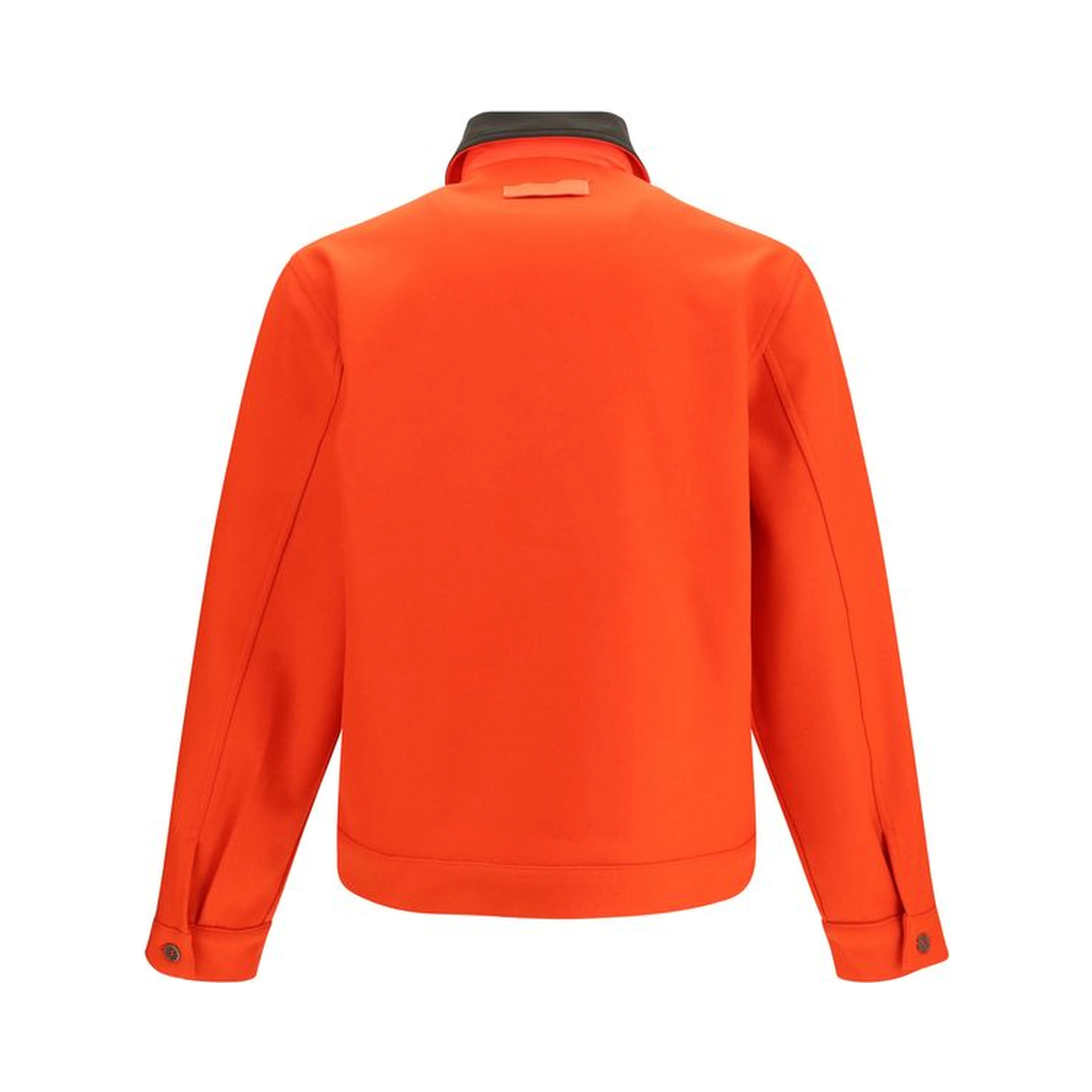 Red Wool Oves Aries Full-Length Jacket