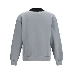 Gray Cotton Sweatshirt