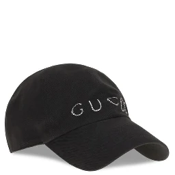 Black Cotton Cap (Baseball Hat)