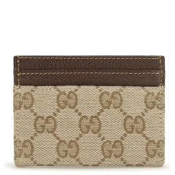 Beige Fabric Wallet