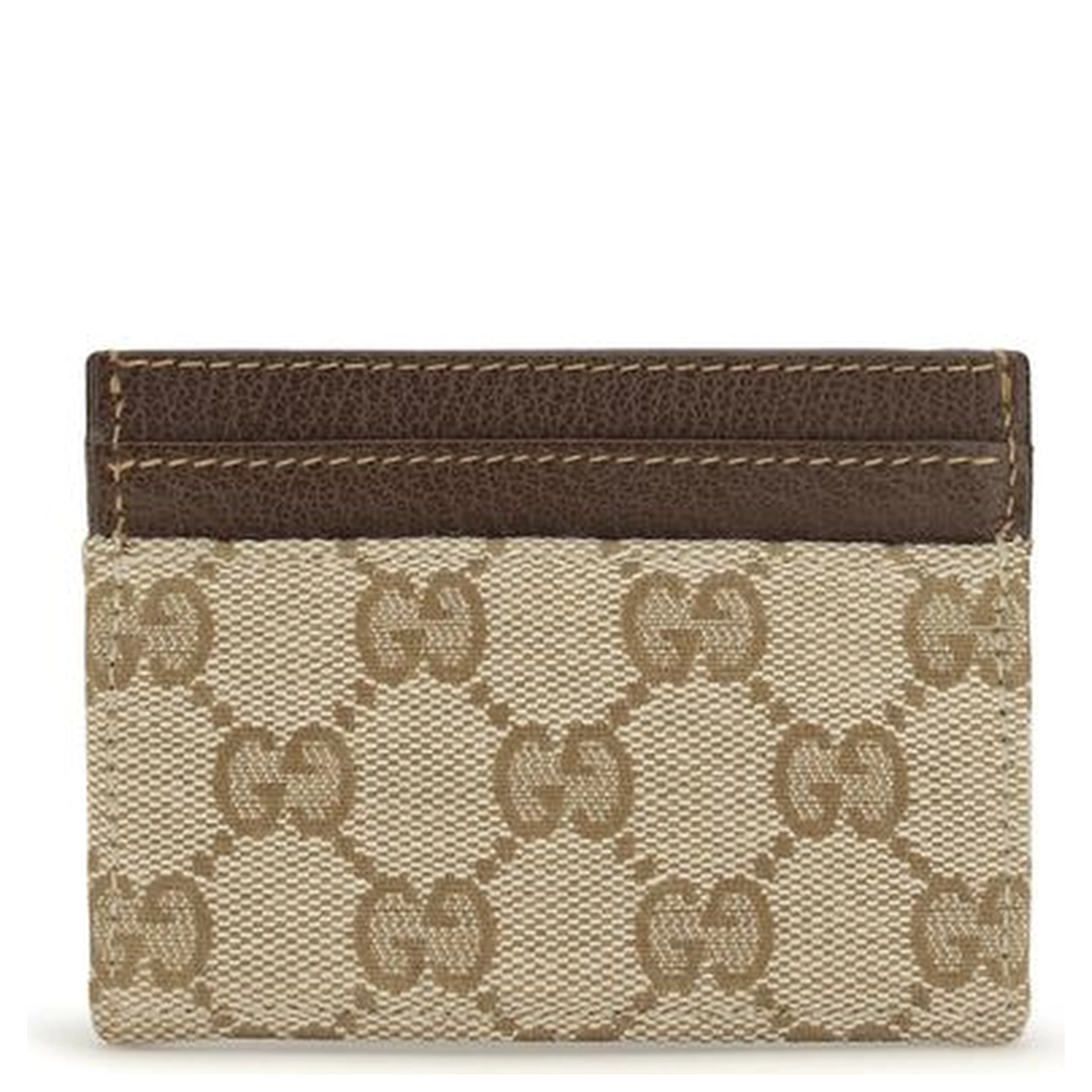 Beige Fabric Wallet
