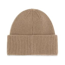 Beige Cashmere Beanie