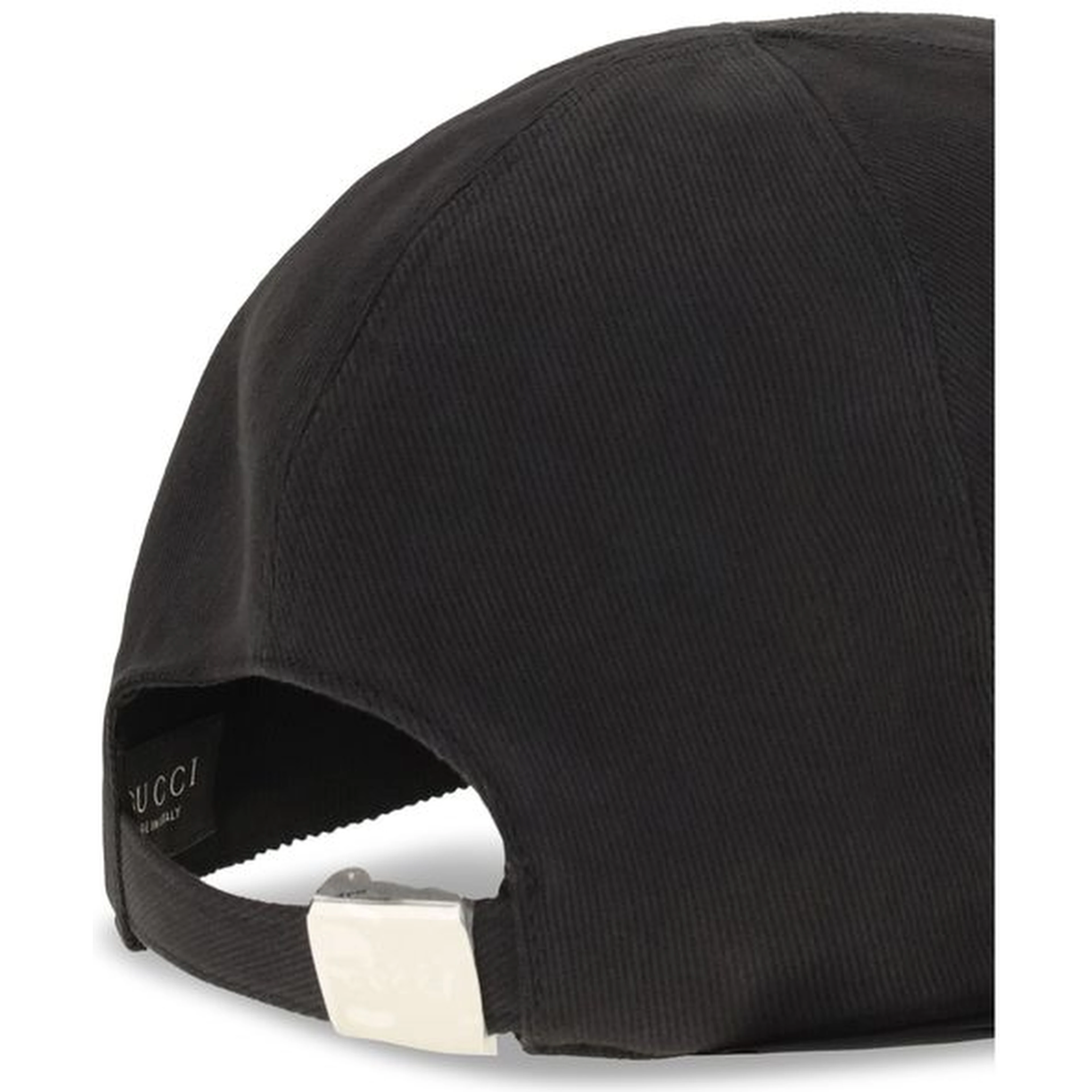 Black Cotton Cap (Baseball Hat)