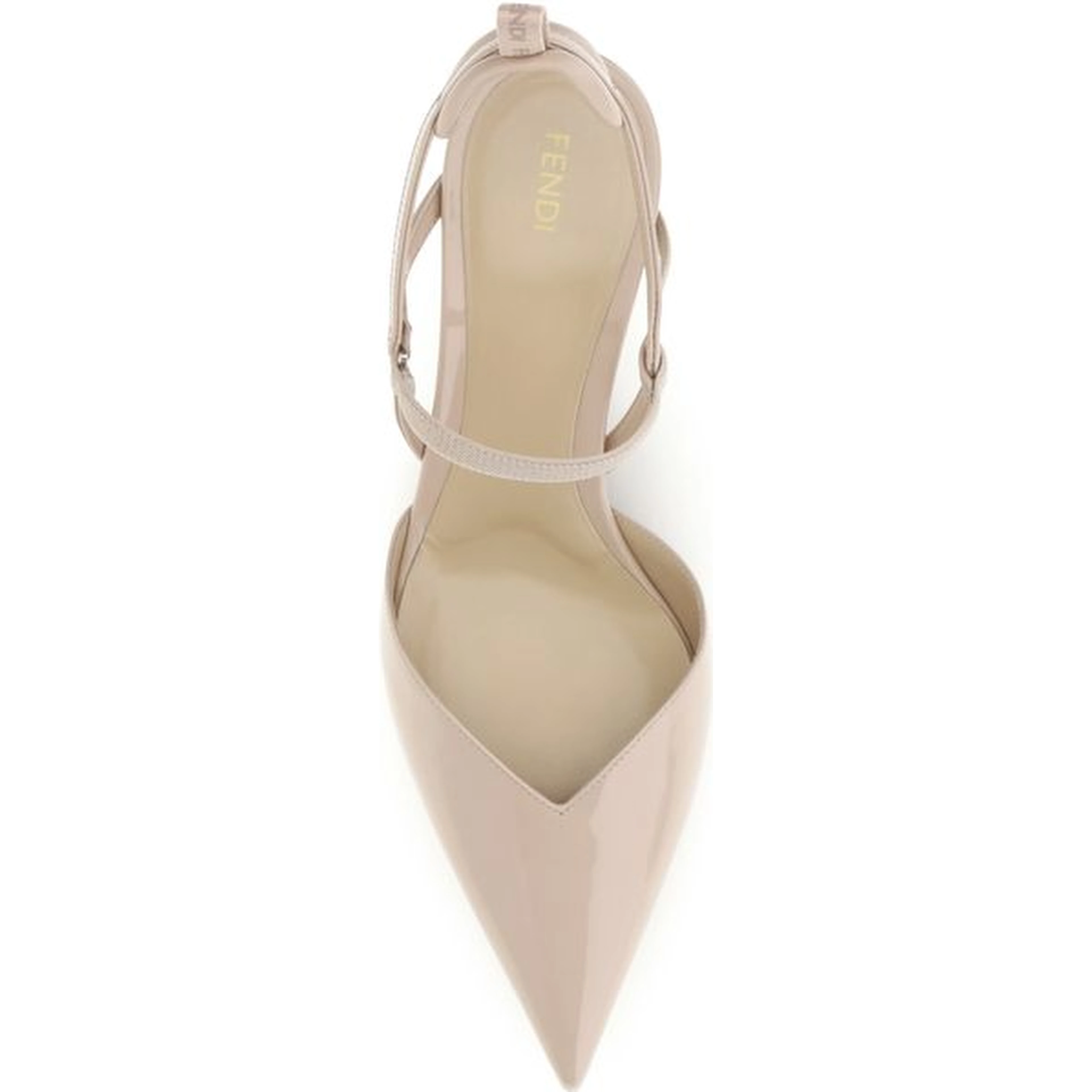 Beige Calf Leather Bos Taurus Pumps