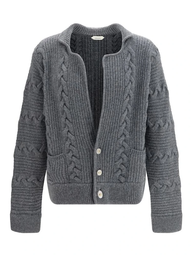 Gray Wool Oves Aries Cardigan