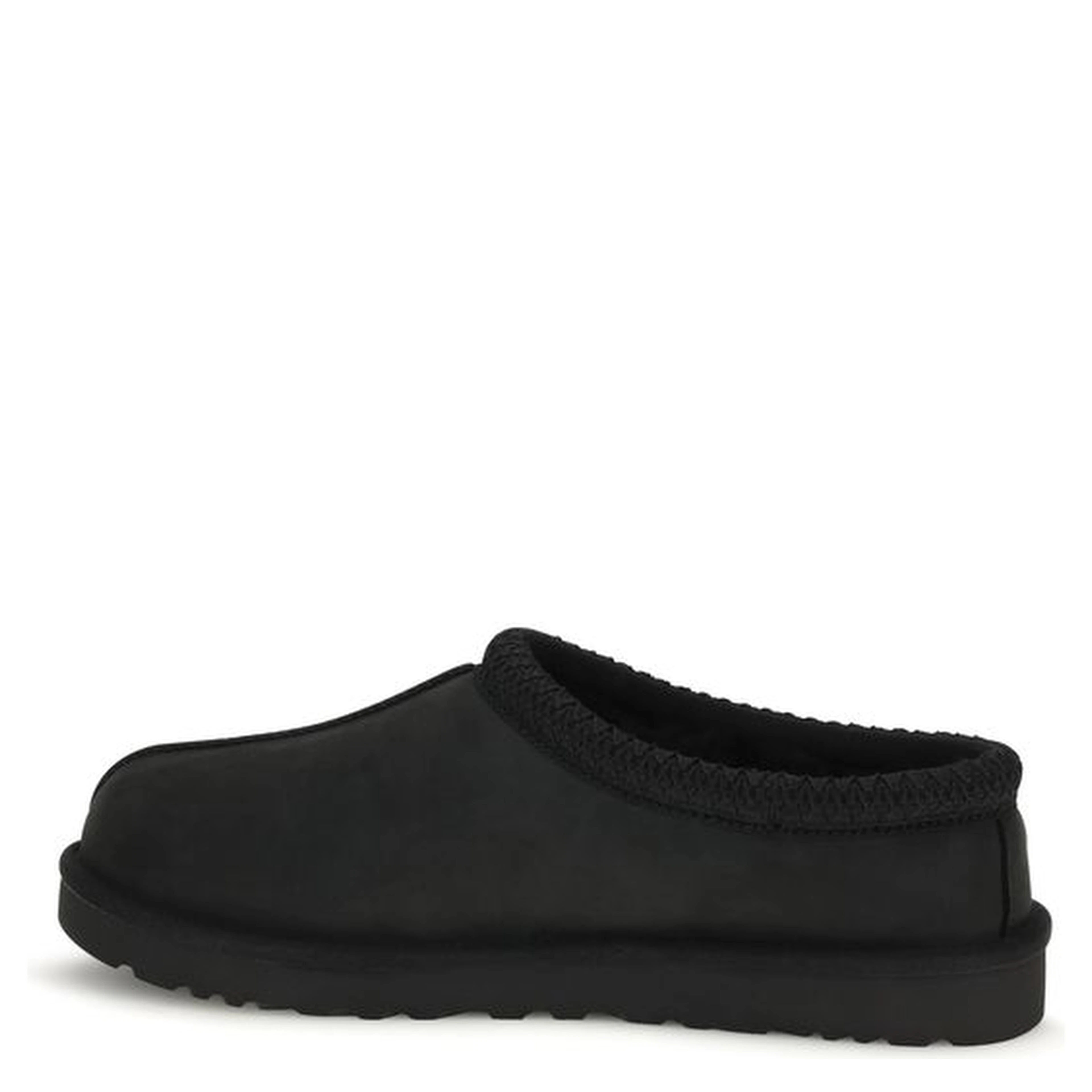 Black Nubuc Leather Clogs