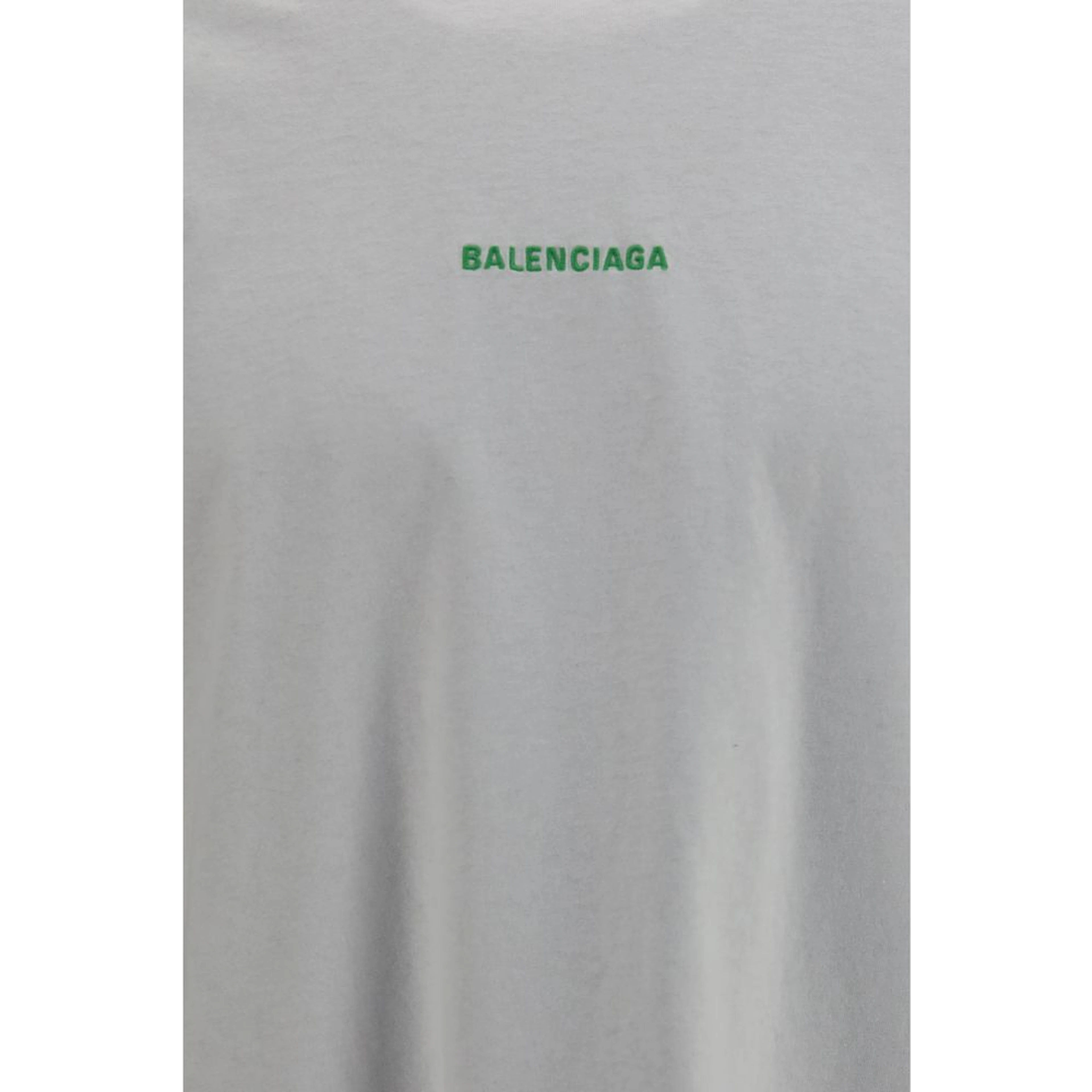 White Cotton Long Sleeve T-Shirt