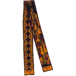Multicolor Silk Scarf
