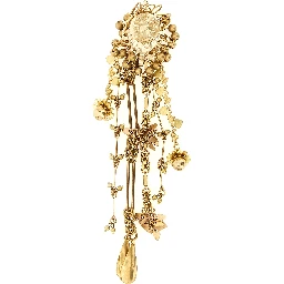 Gold Brass Broch