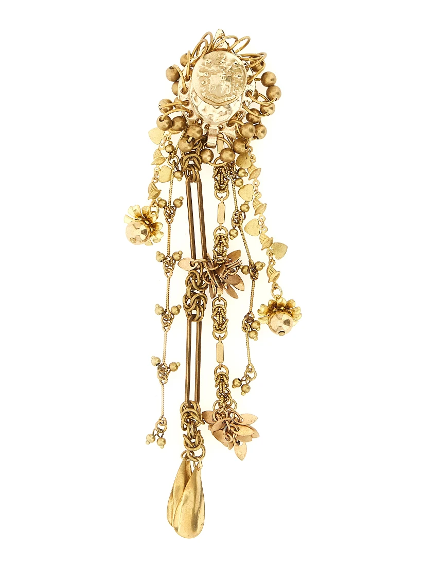Gold Brass Broch
