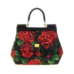 Red Cotton Handbag
