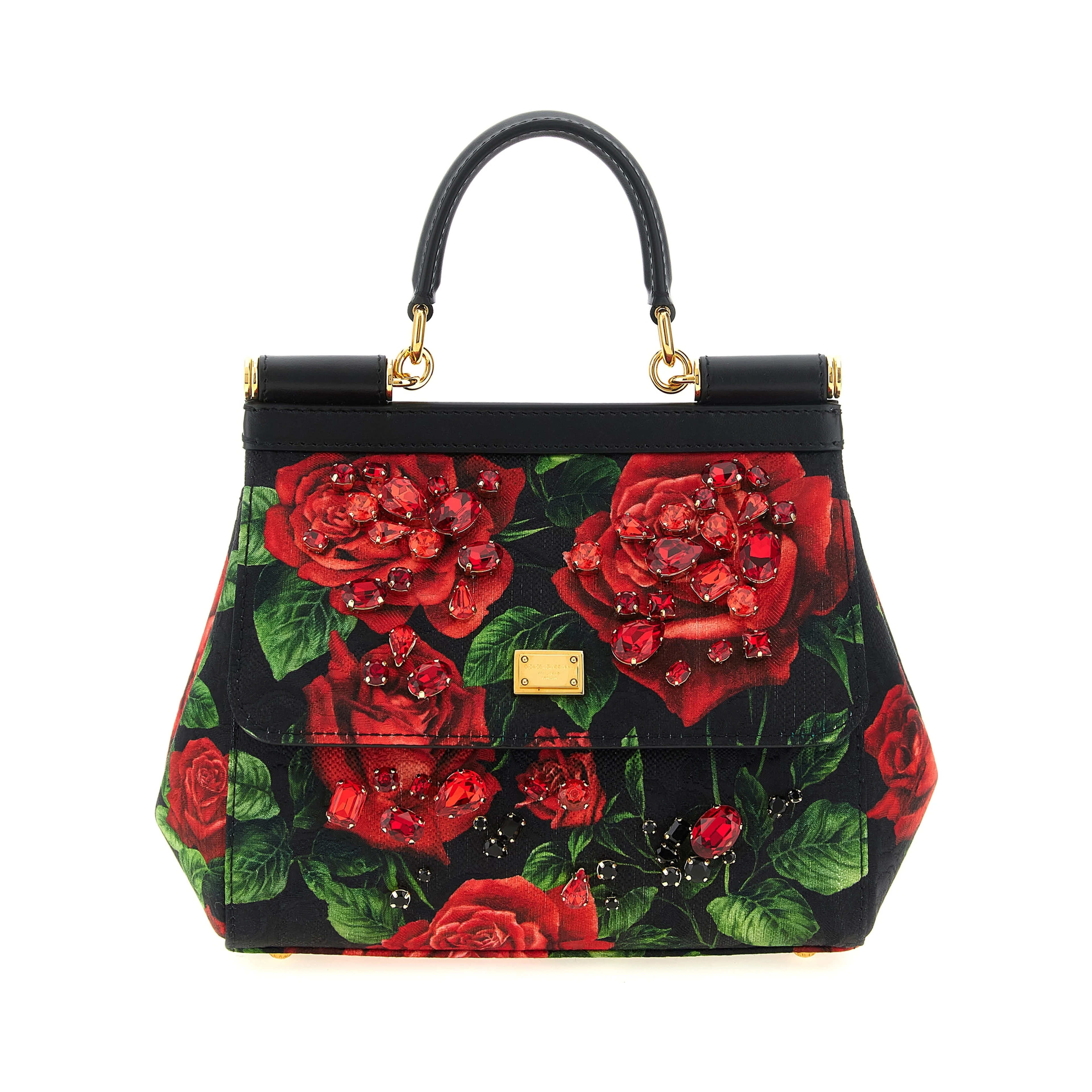 Red Cotton Handbag