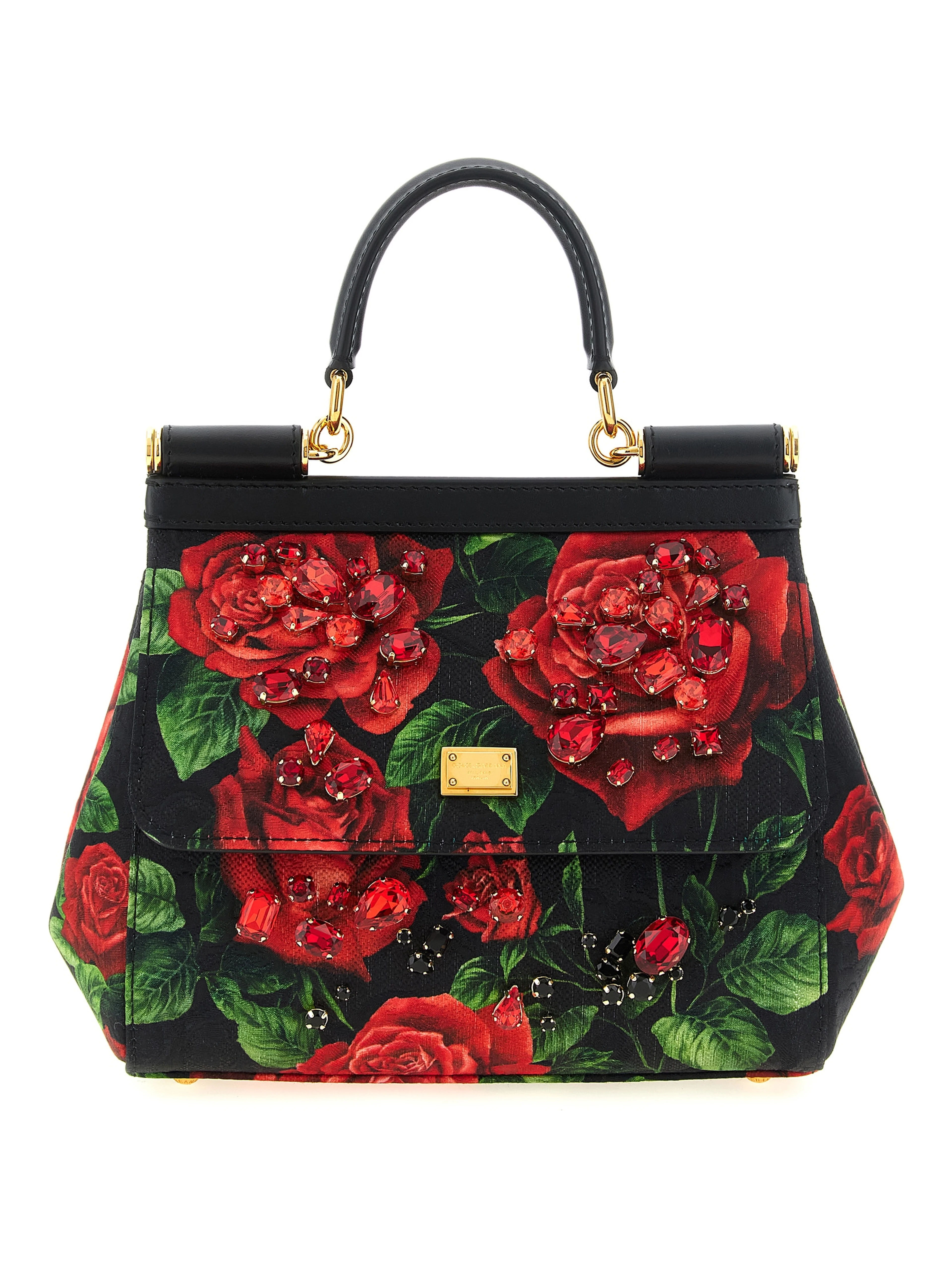 Red Cotton Handbag