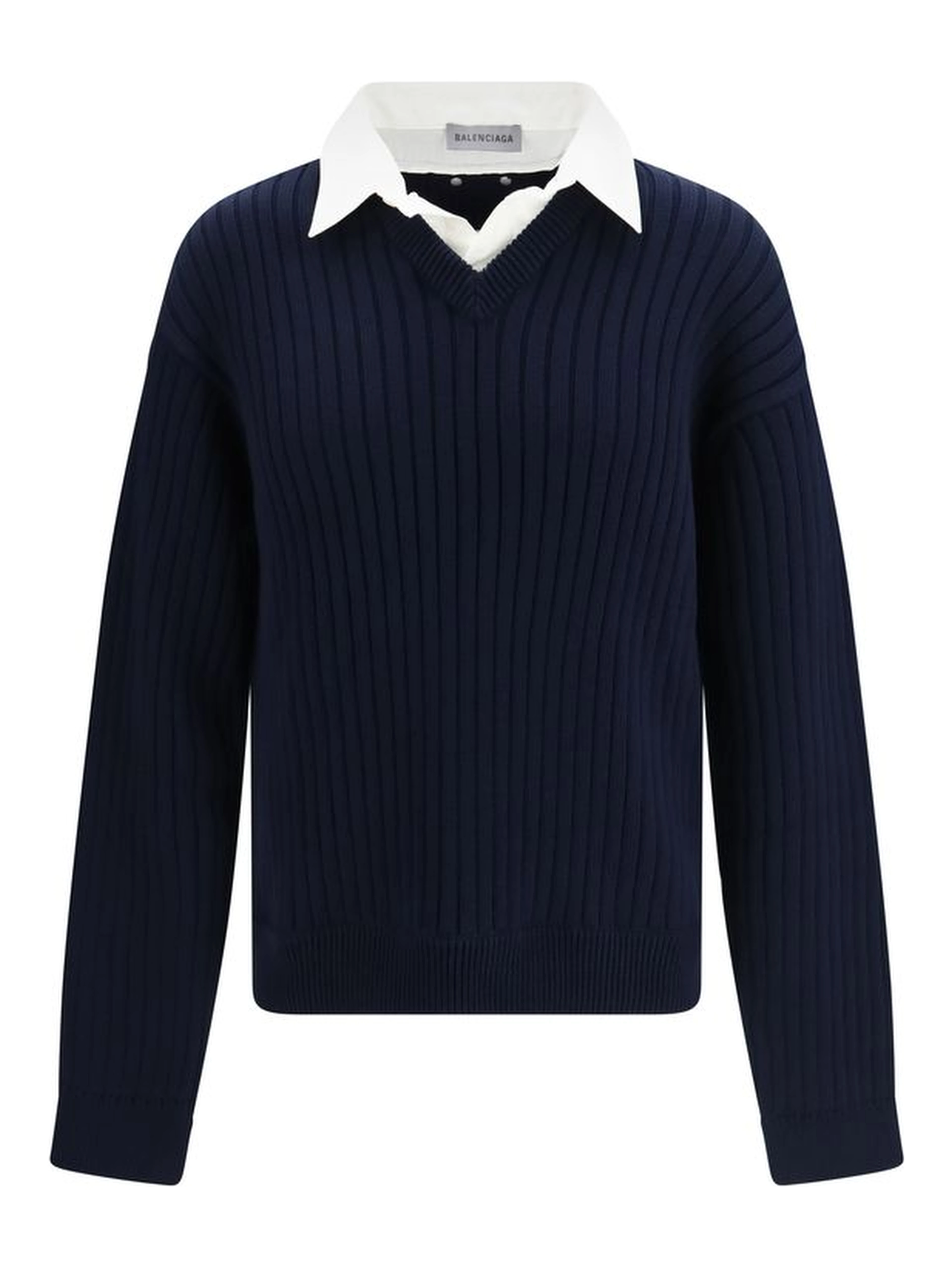 Blue Cotton Sweatshirt