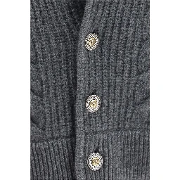 Gray Wool Oves Aries Cardigan