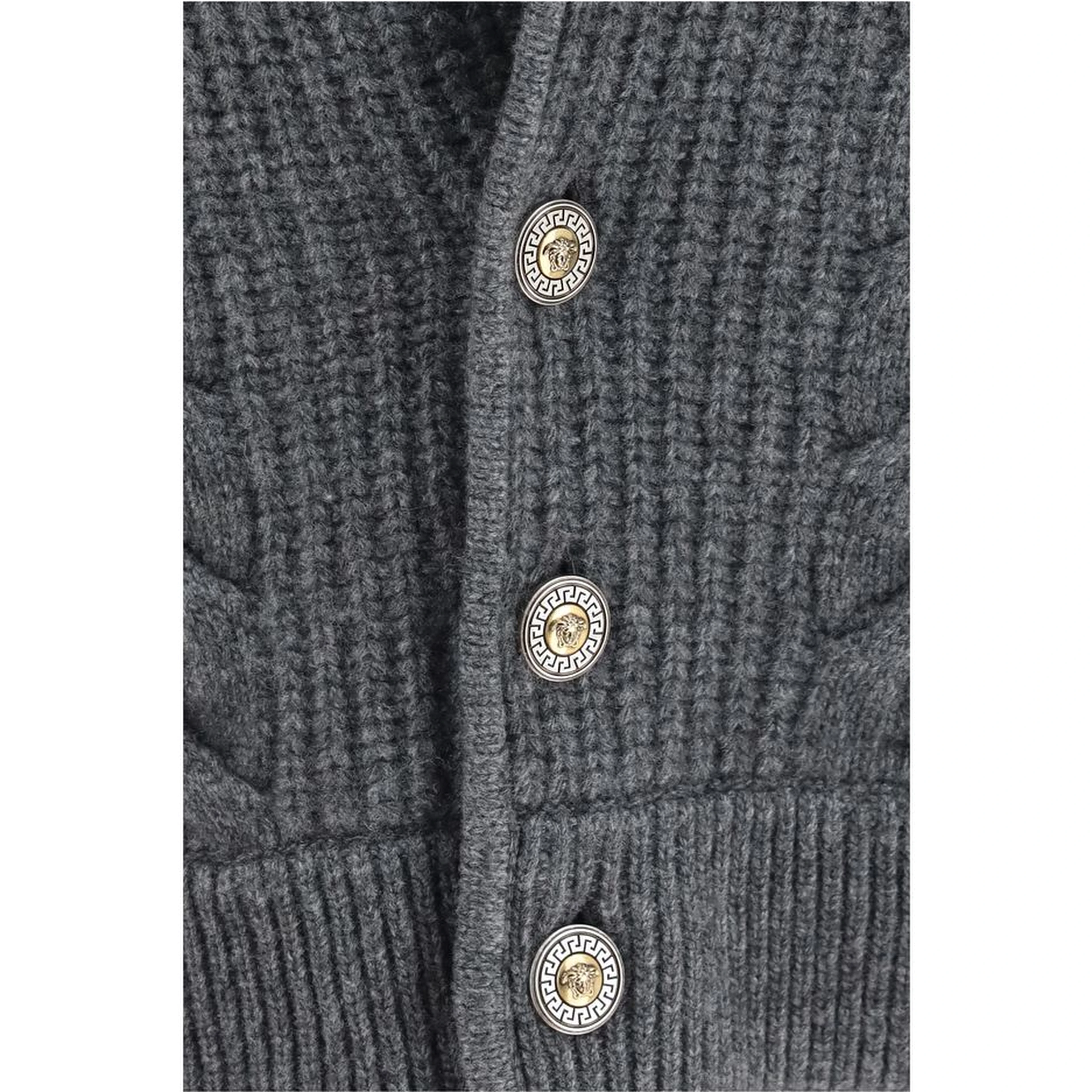 Gray Wool Oves Aries Cardigan