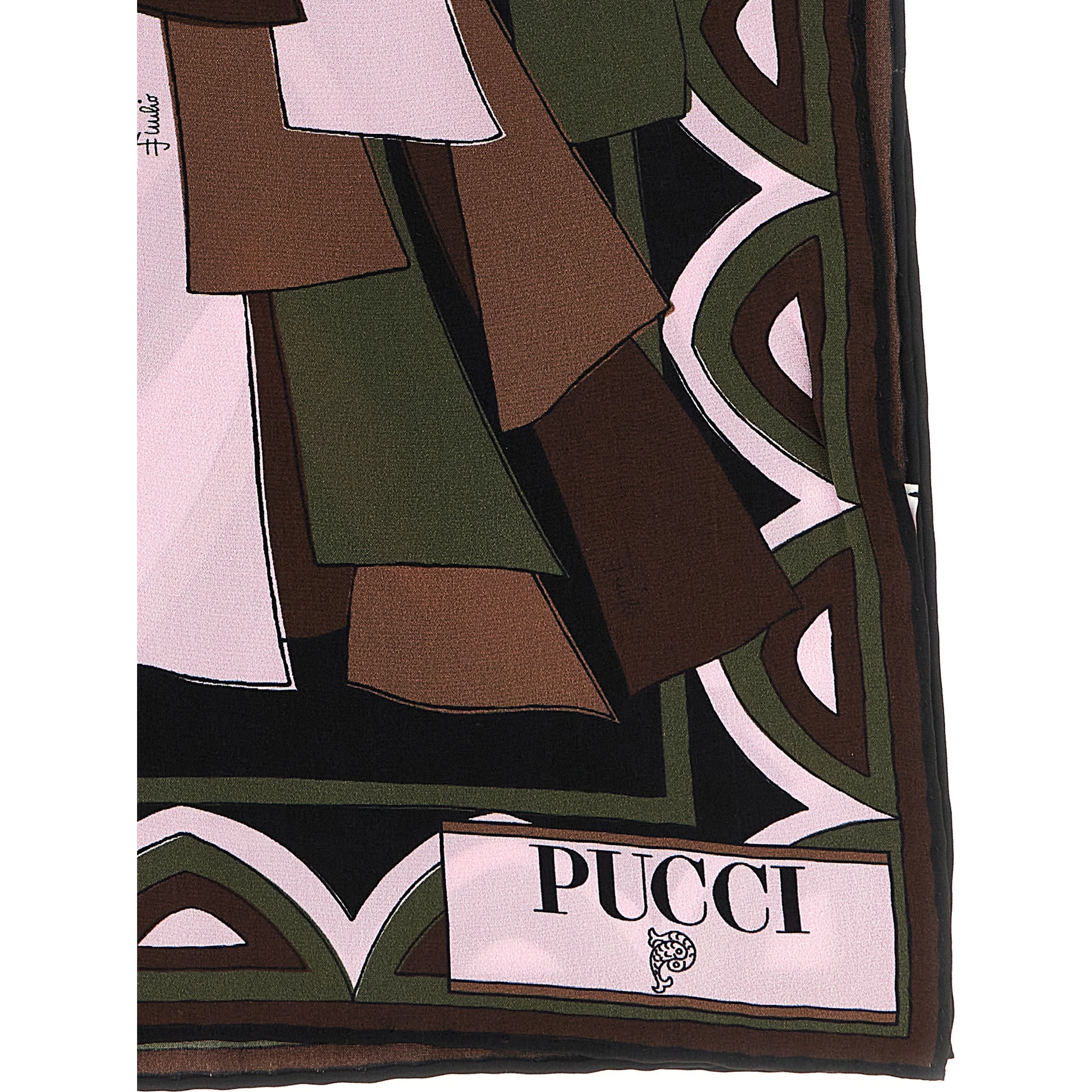 Multicolor Silk Scarf