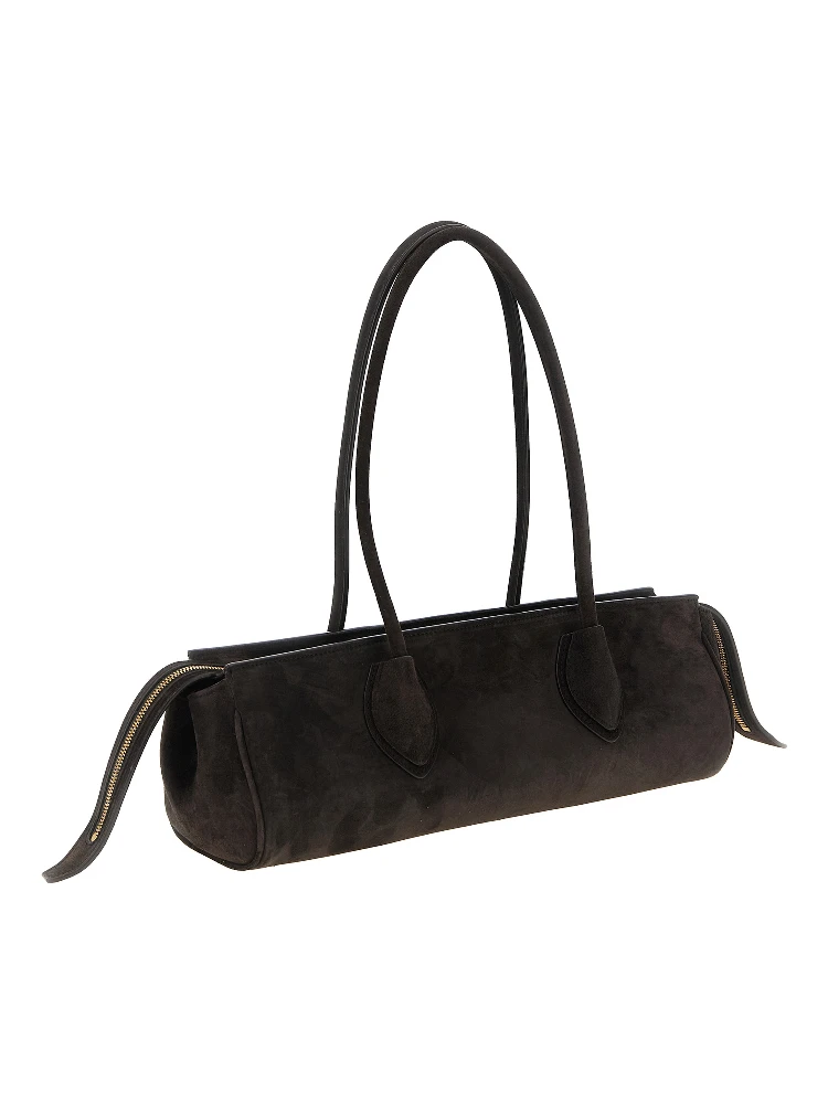 Brown Calfskin Shoulder Bag alternative
