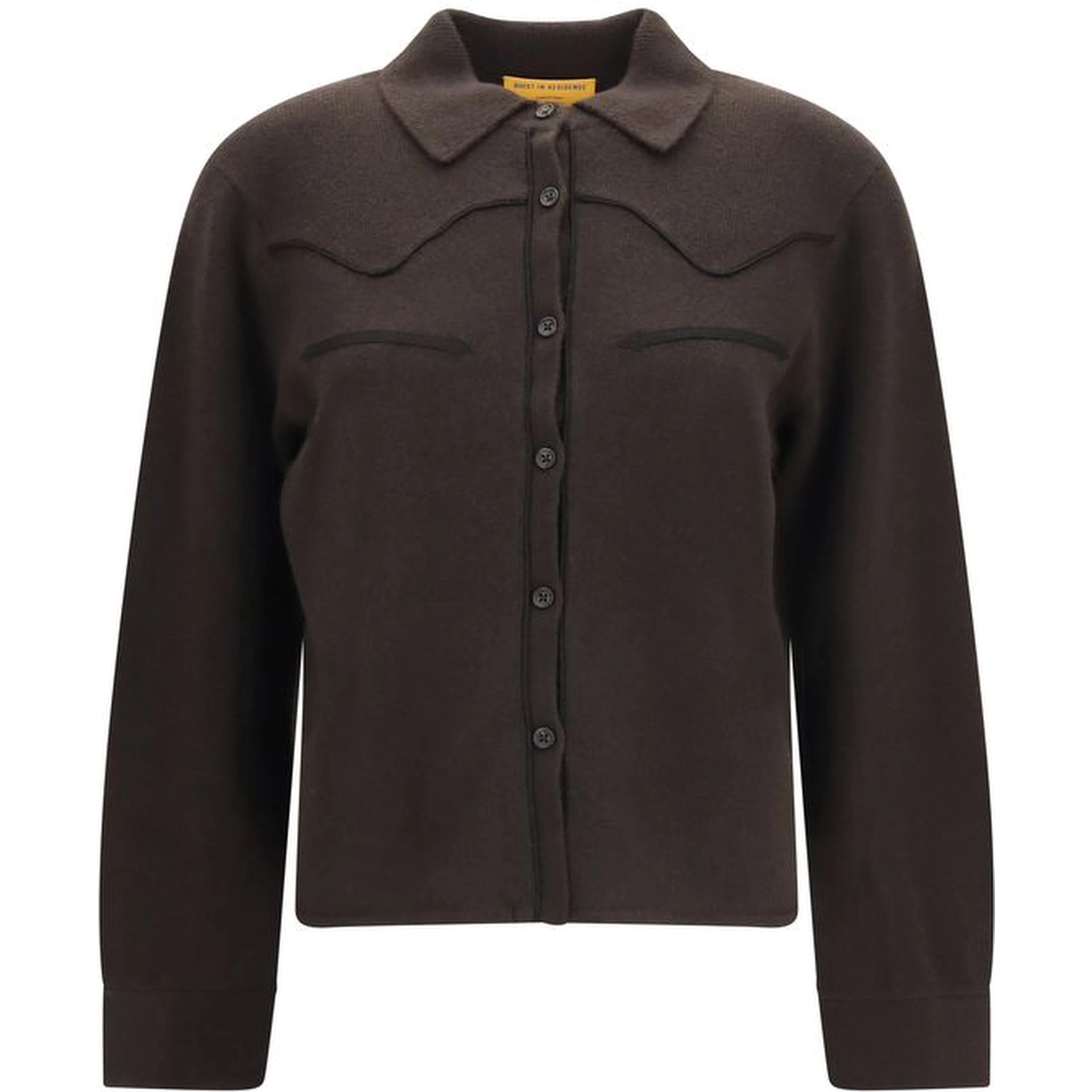 Brown Denim Shirt