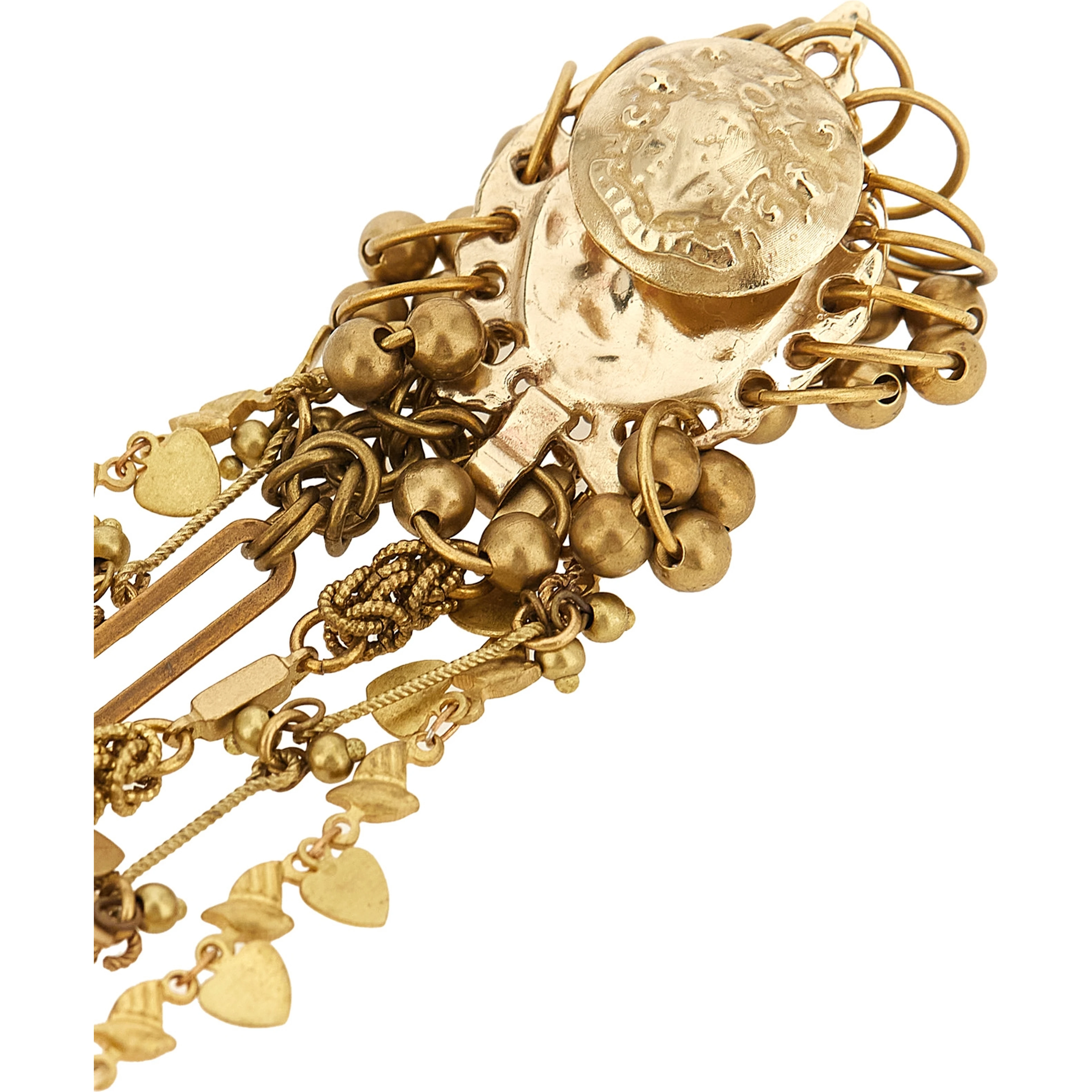 Gold Brass Broch