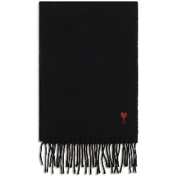 Black Wool Oves Aries Scarf