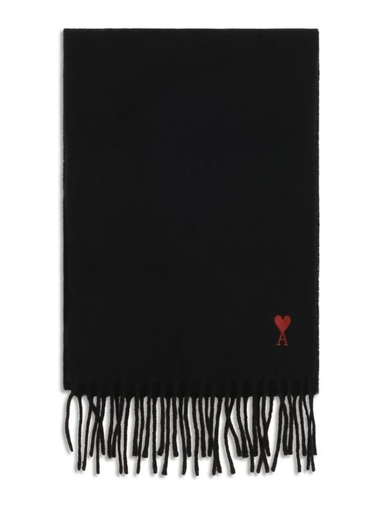 Black Wool Oves Aries Scarf