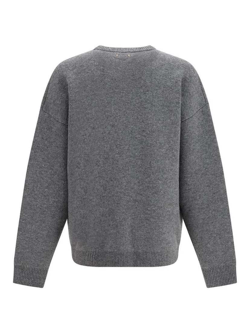 Gray Wool Oves Aries Sweatshirt